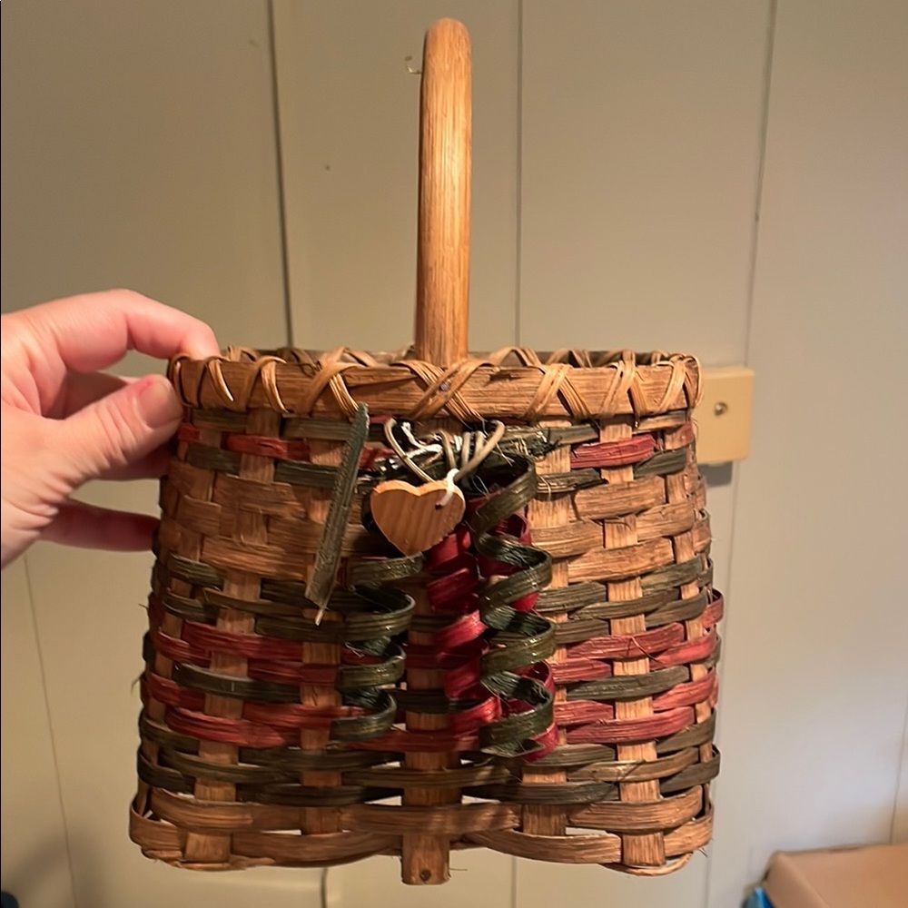 Handcrafted Woven Basket Bag